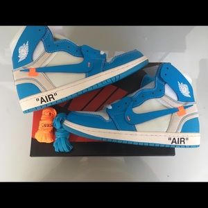 NIKE X OFF-WHITE Air Jordan 1 Mens size 9